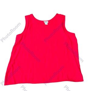 Lauren Lee‎ Women’s Red Size XL Sleeveless Top